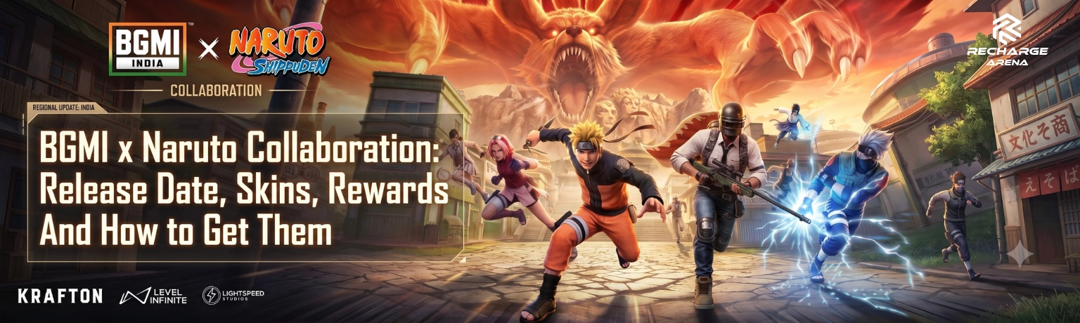 BGMI x Naruto Collaboration: Release Date, Skins, Rewards And How to Get Them